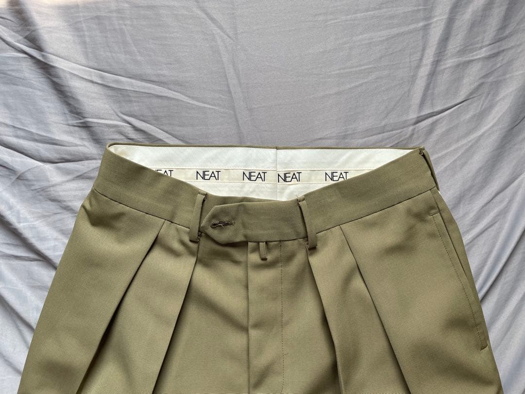 美品【NEAT】ニート スラックス \