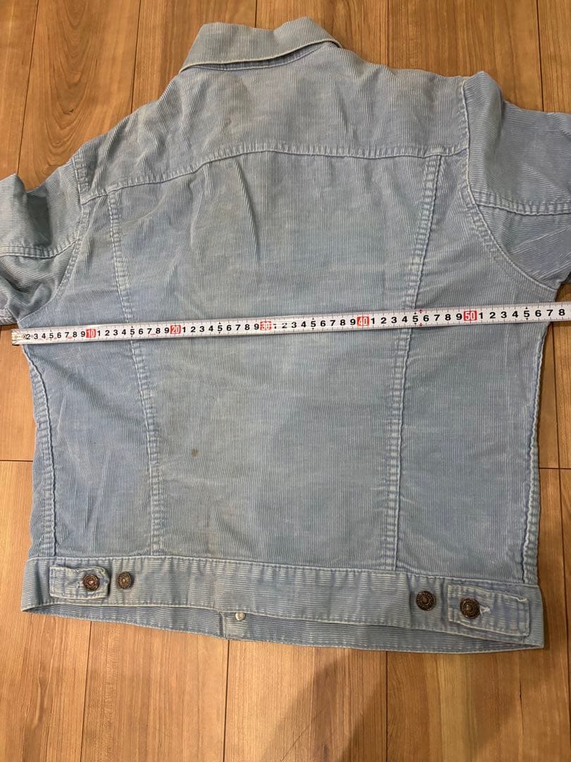 Levi's ライトブルー　コーデュロイ　70505