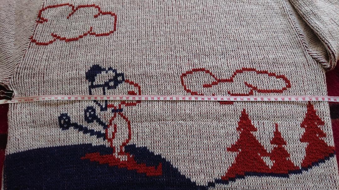 ビンテージ スヌーピー ニット ピーナッツ 70's 70s Arrow