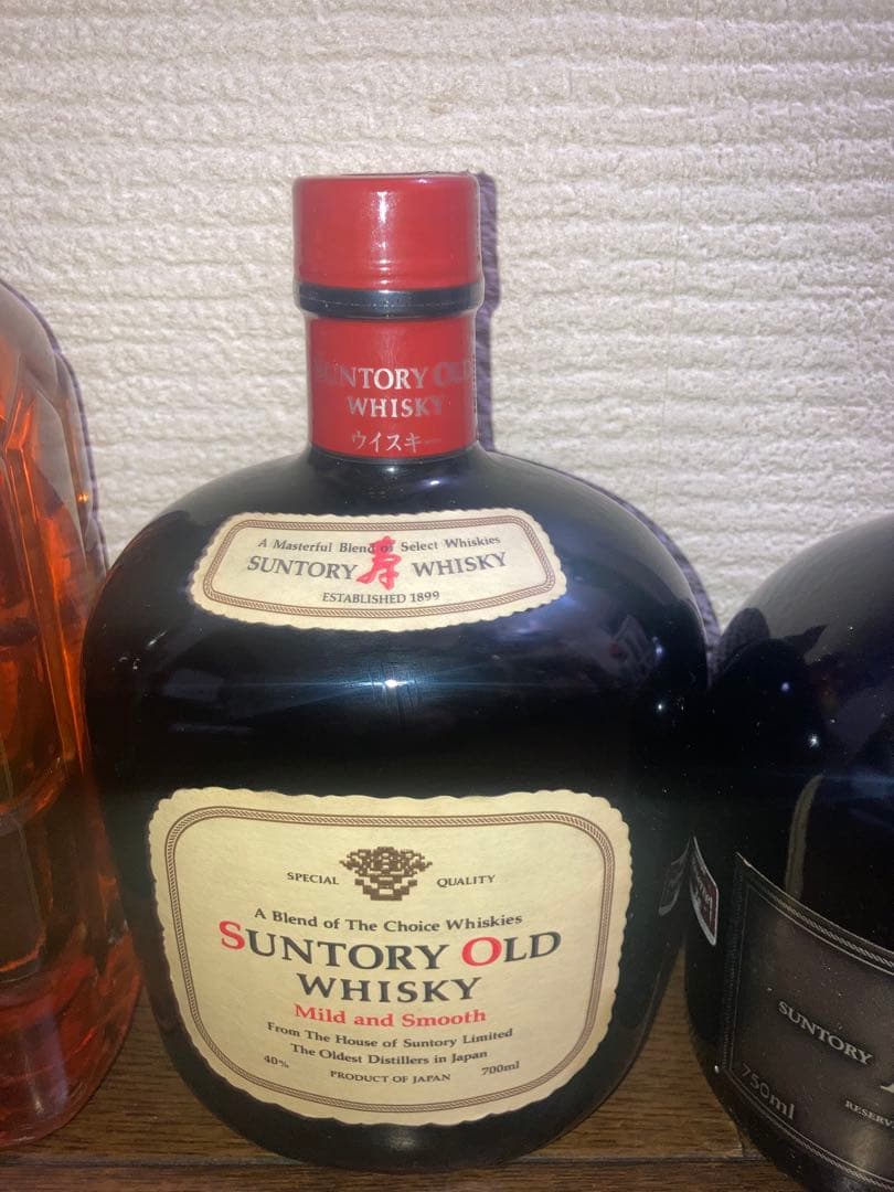 1996年サントリー懐古飲み比べセット（角、オールド、リザーブ10年、ローヤル）