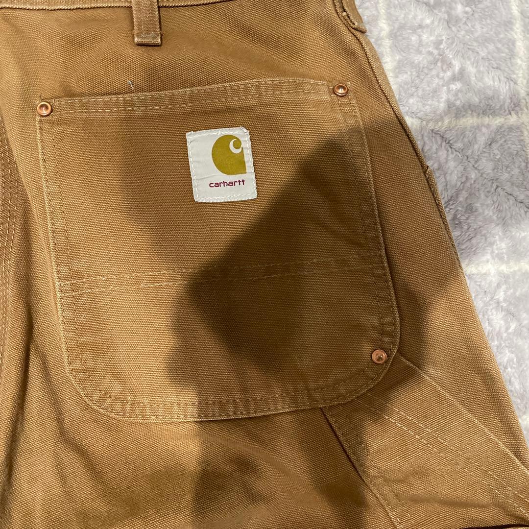 70s USA製 Carhartt ダブルニーペインターパンツ TALONw34