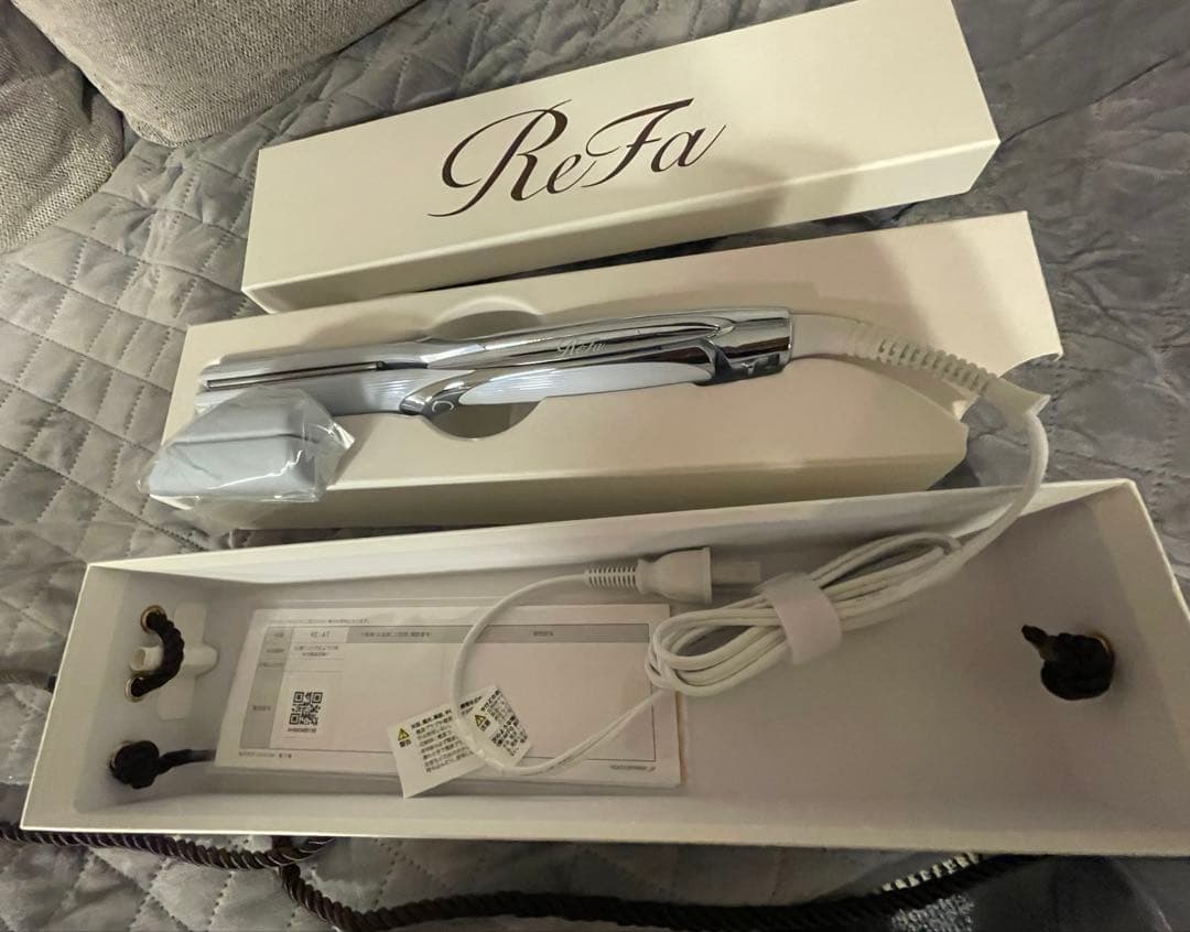 【新品未使用】ReFa リファ ストレートアイロンプロ ホワイト