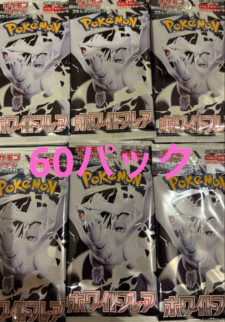 ホワイトフレア　サーチ済　60パック