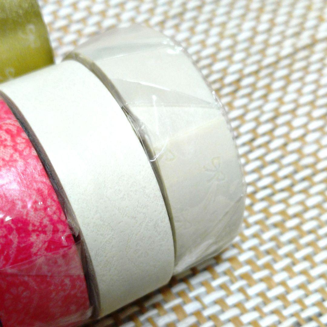 マスキングテープ マークス 14本 レース リボン ストライプ