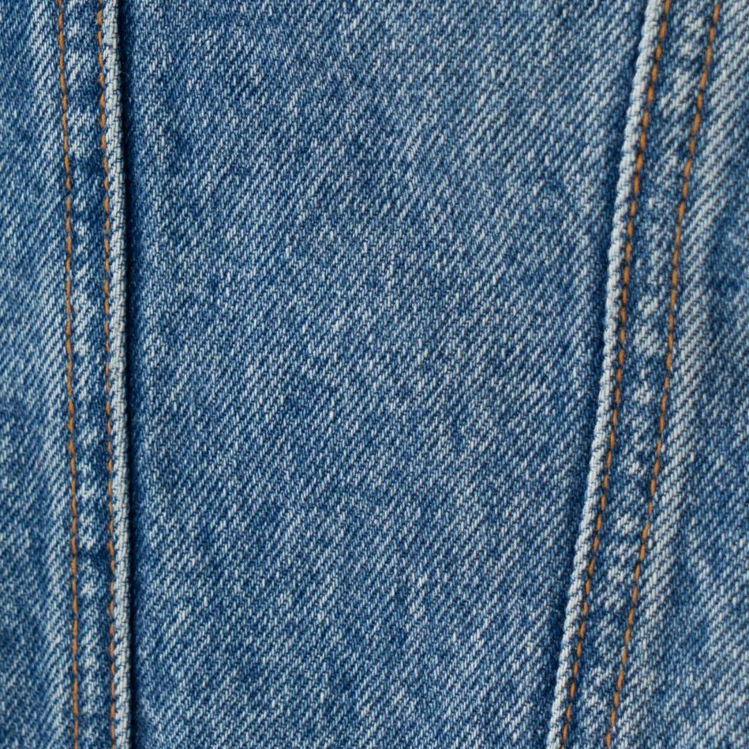 90s ルーニーチューンズ 刺繍デニムジャケット メンズ M相当