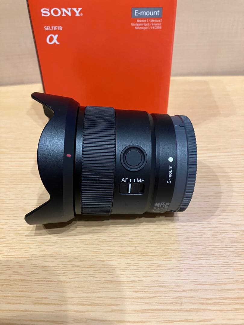 保証付き・Sony 11mm F1.8 レンズ SEL11F18 単焦点レンズ