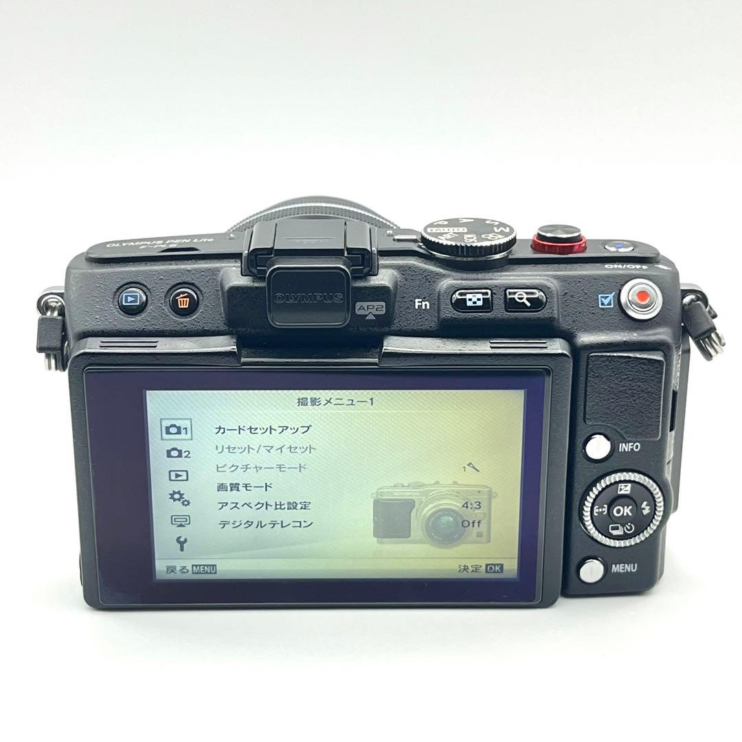 OLYMPUS オリンパス PEN Lite E-PL6 ブラック ボディ本体