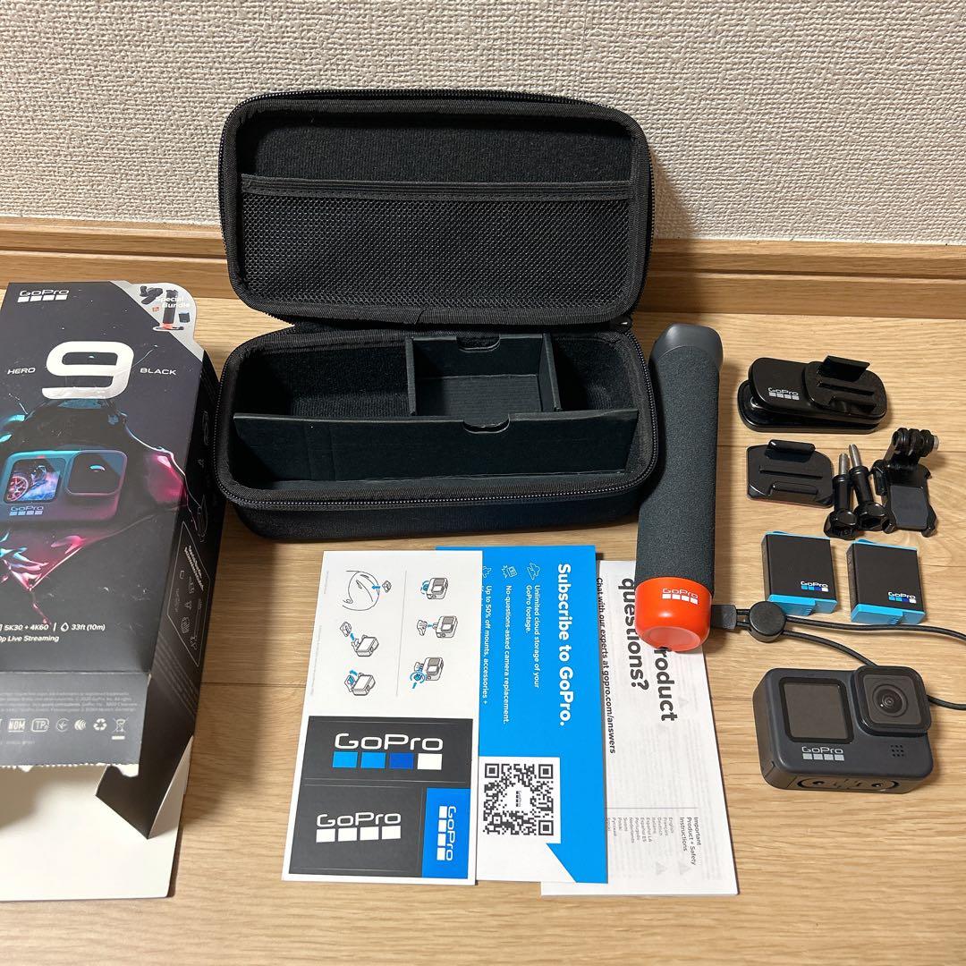 【正規品】GoPro HERO9 Black   限定バンドルセット　水中撮影