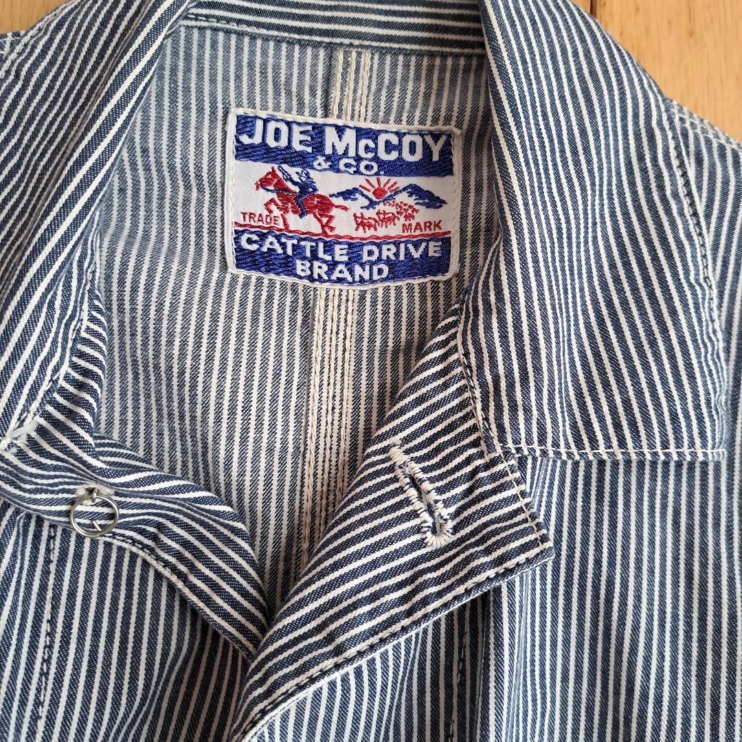 JOE McCOY ヒッコリー ストライプカバーオール