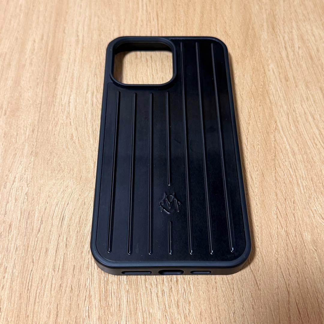 美品 RIMOWA リモワ iPhone 15proMax ケース ブラック