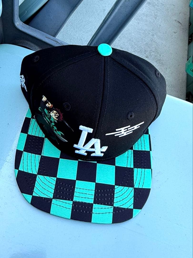［新品未使用］鬼滅の刃 ロサンゼルス・ドジャース キャップ