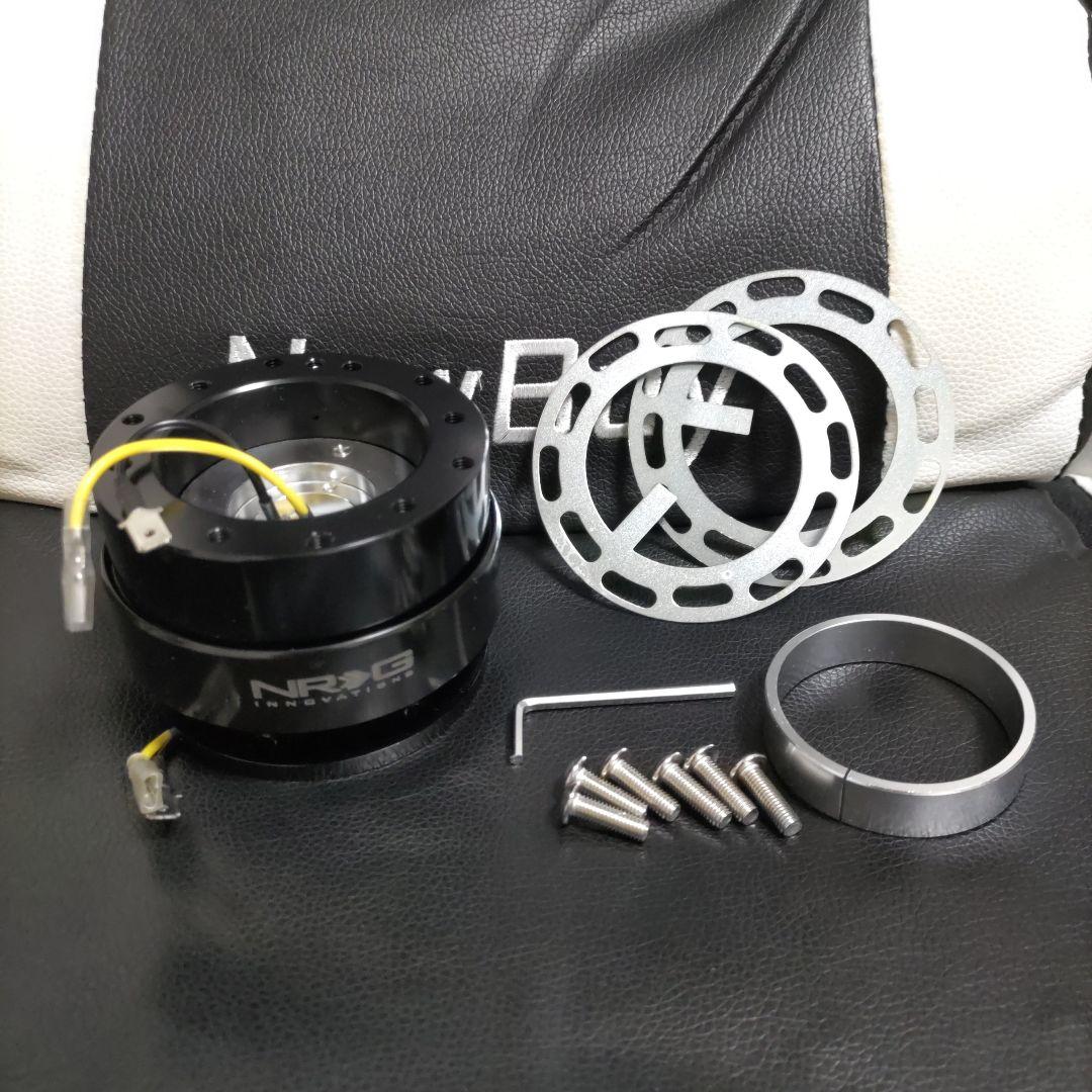 シ*イ様 NRGロゴ クイックリリース ブラック ガタなし レンチン