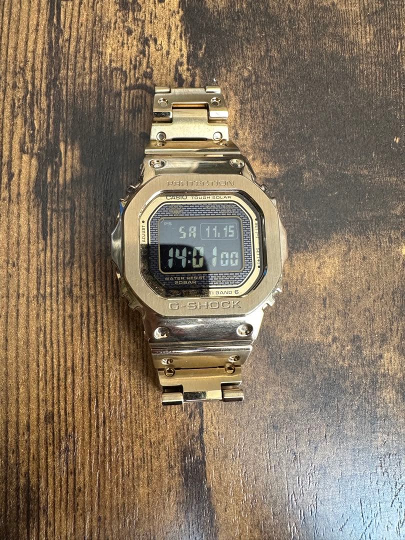 G-SHOCK GMW-B5000GD-9JF フルメタル ゴールドタフソーラー