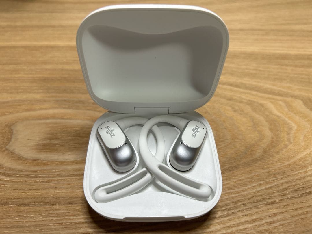 【美品】Shokz OPENFIT AIR ホワイト（保証書付）