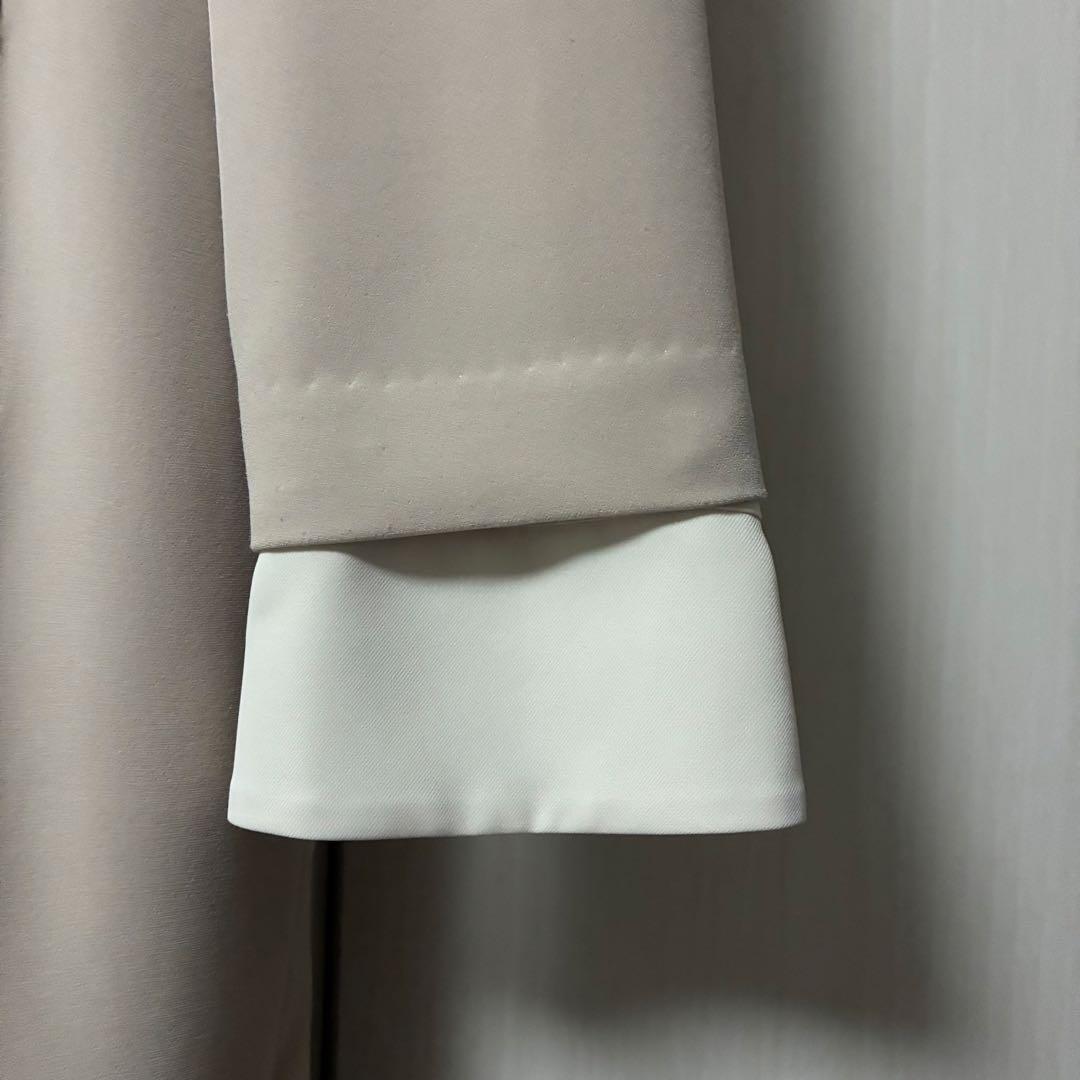 CELFORD セルフォード　刺繍カラータイトワンピース　ベージュ サイズ34