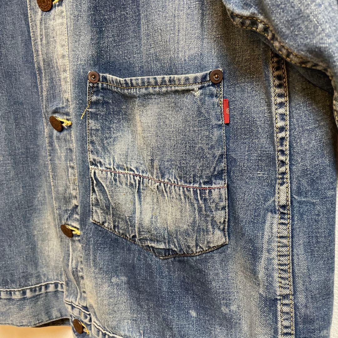 アナクロノームデニムジャケット1stタイプエイジングウォッシュ