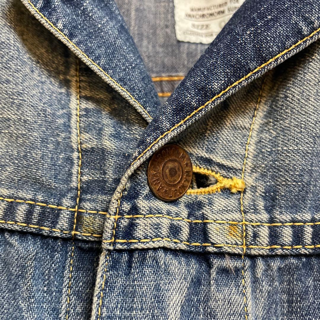 アナクロノームデニムジャケット1stタイプエイジングウォッシュ