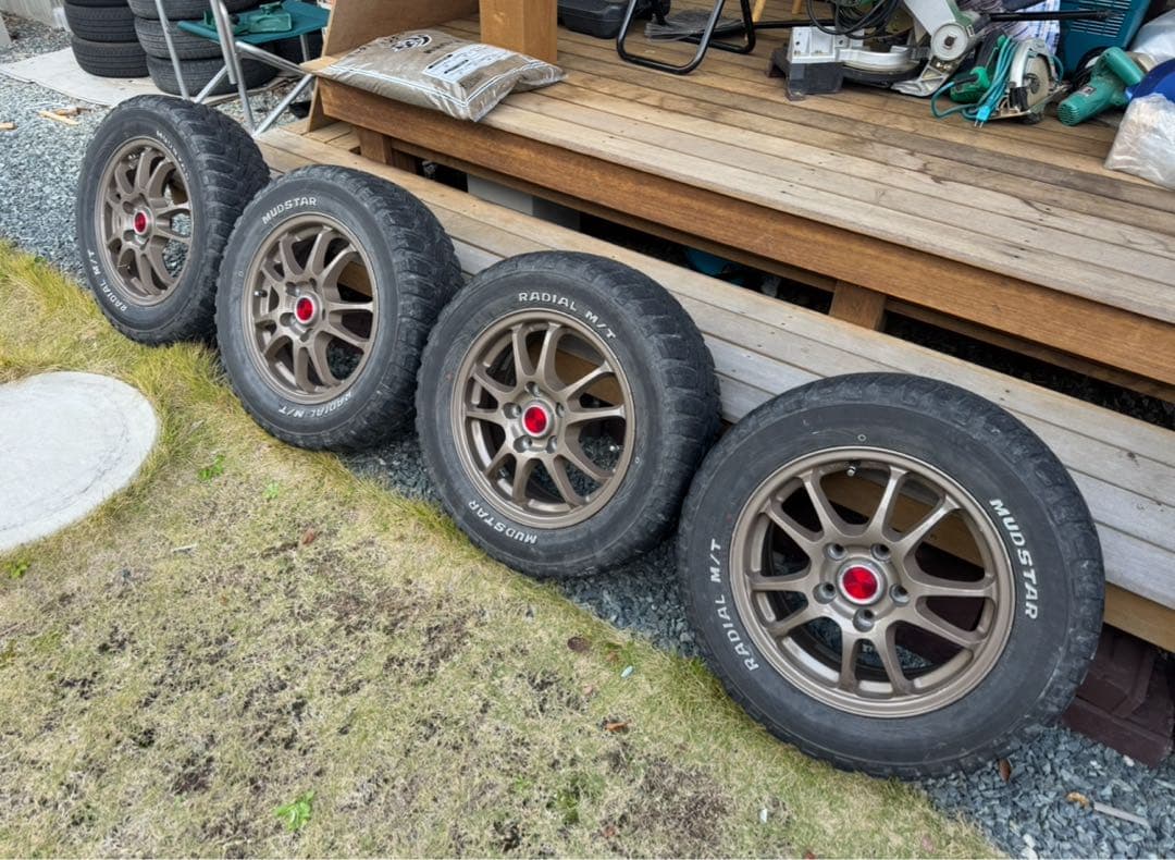 MUDSTAR RADIAL M/T 15インチ1本195\65R15③