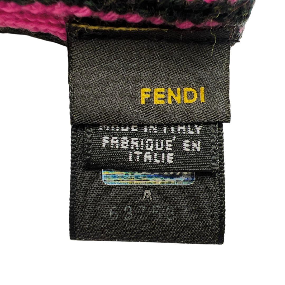 FENDI ズッカ ウール グローブ レディース 手袋 7365