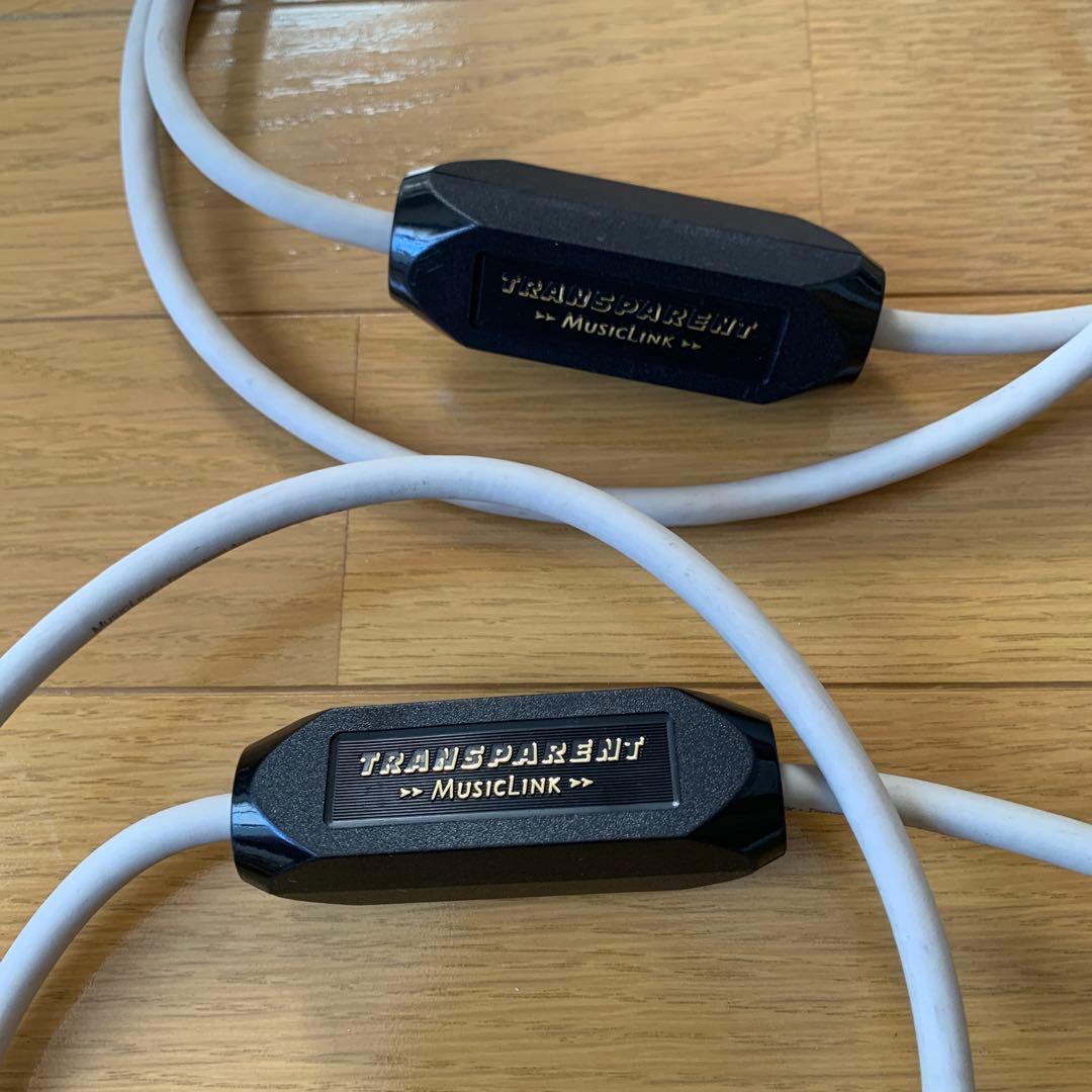米国TRANS PARENT music link RCA1.0m 中古品②
