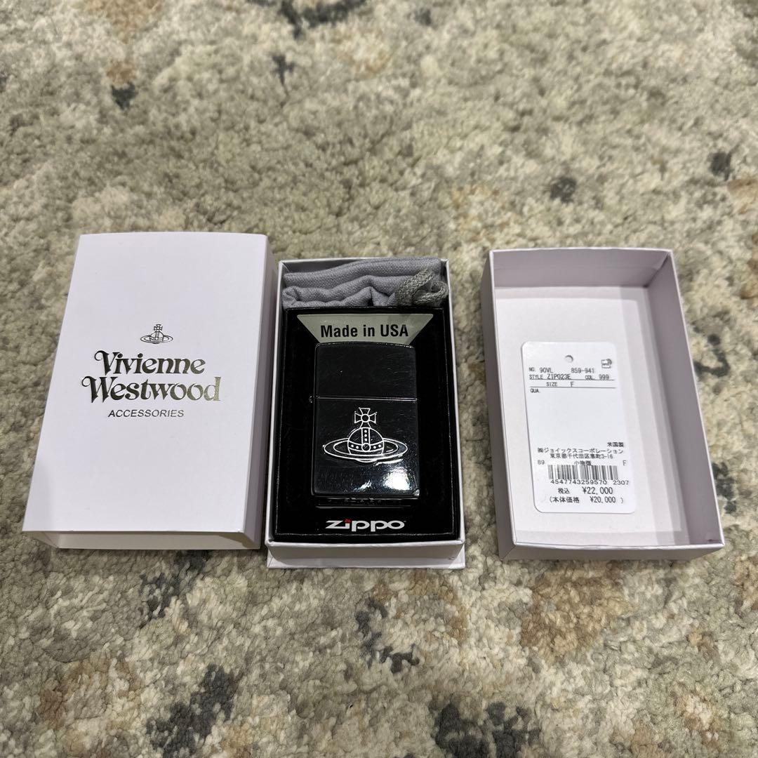 Vivienne Westwood Zippoライター 黒