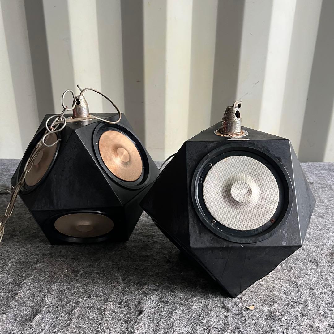 F64希少品✨ JVC マルチスピーカー 無指向性多面体スピーカー