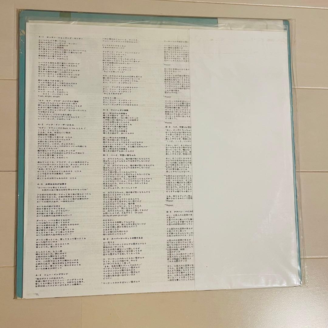 digdigdigdig様　ジョナサンリッチマン　幻　名盤レコード