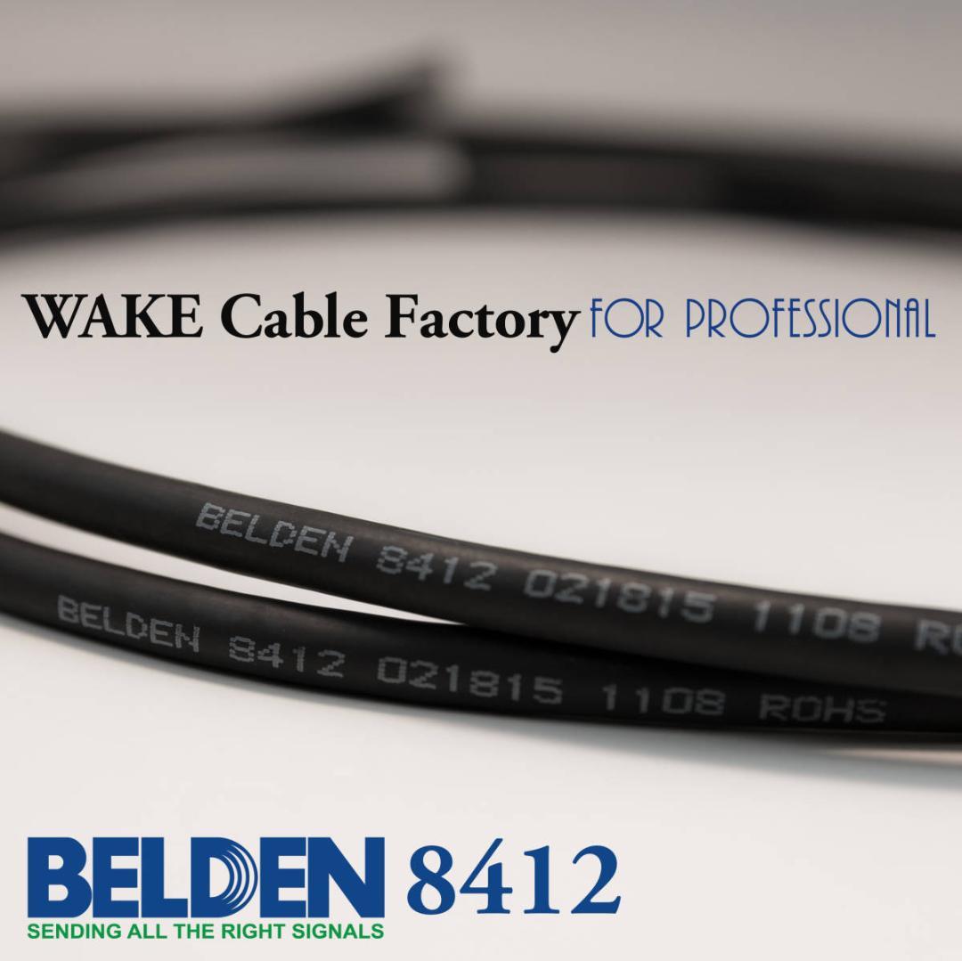 ハイコスパ！BELDEN8412 XLRバランスケーブル★3mペア