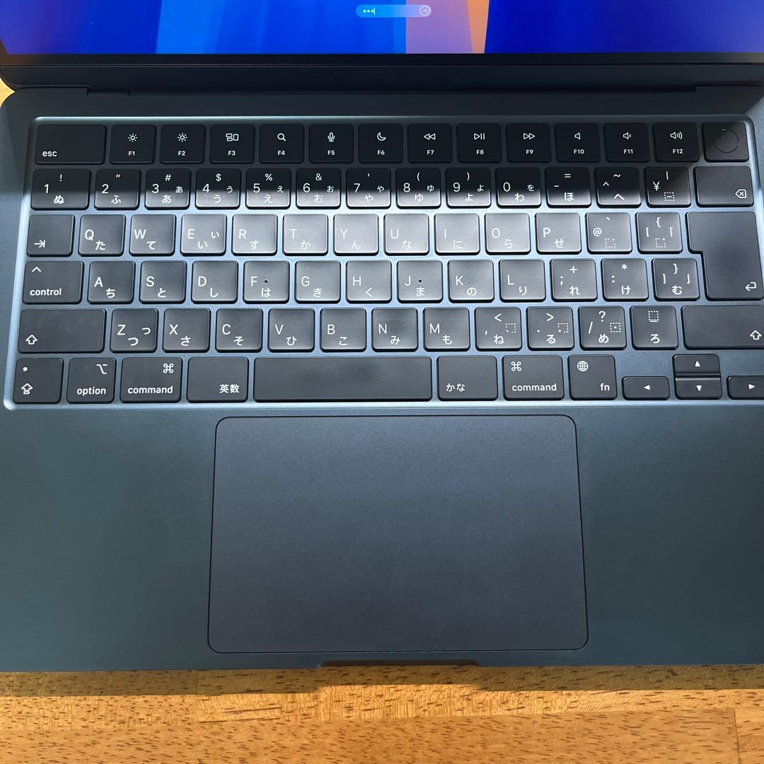 Apple MacBook Air M2 13インチミッドナイト日本語キーボード