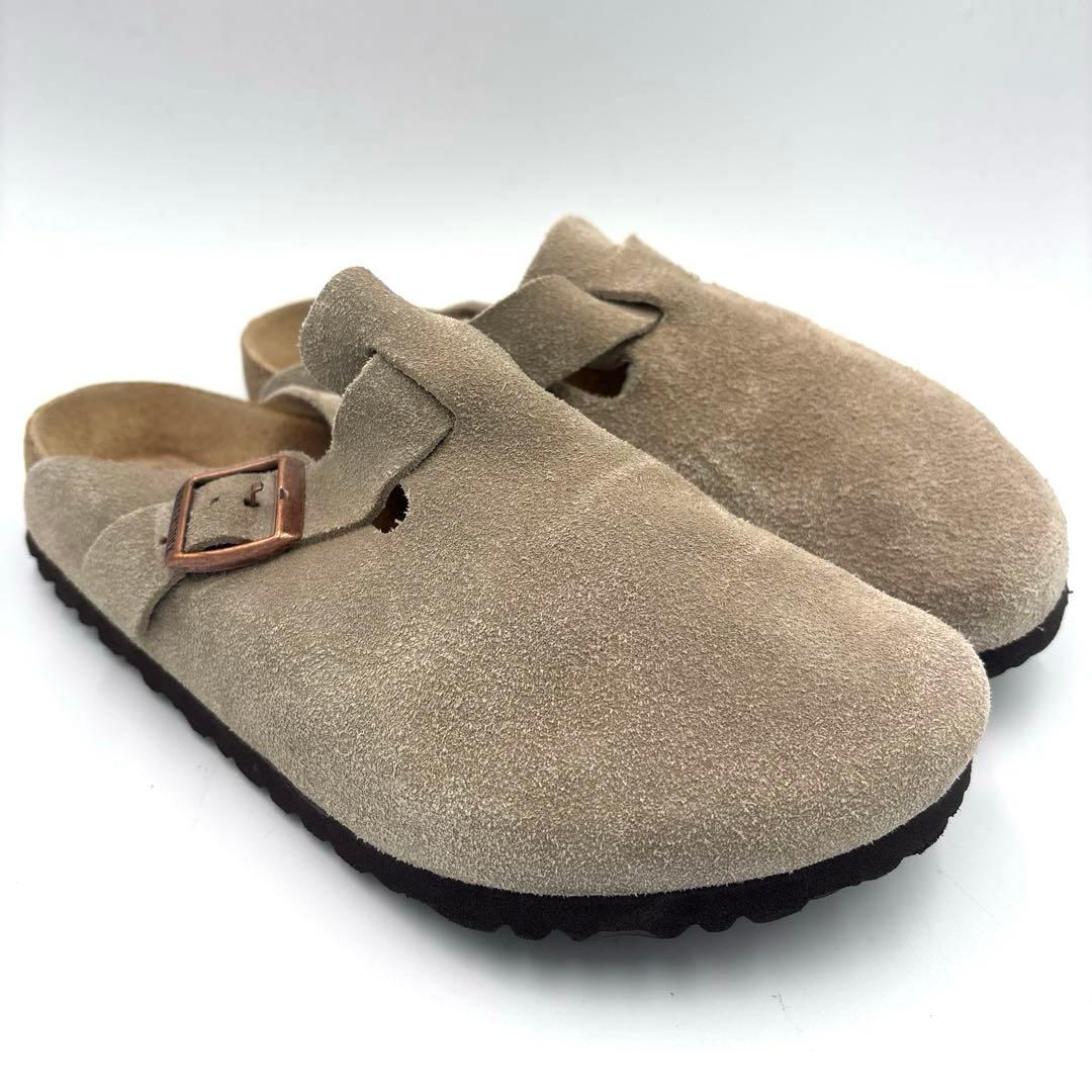 ビルケンシュトック ボストン【41】26.5cm トープ ソフト