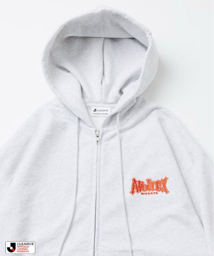 J.LEAGUE × FREAK’S アルビレックス新潟 ジップパーカー S