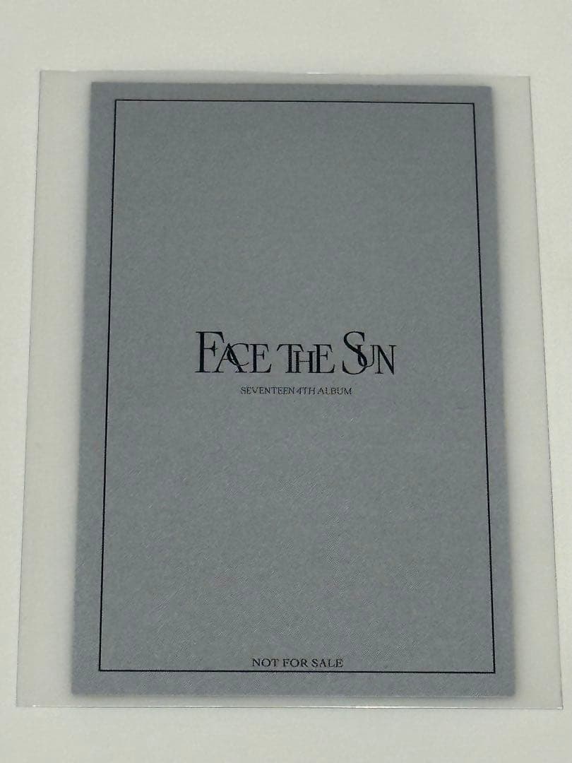 SEVENTEEN セブチ トレカ facethe sun ラキドロ エスクプス