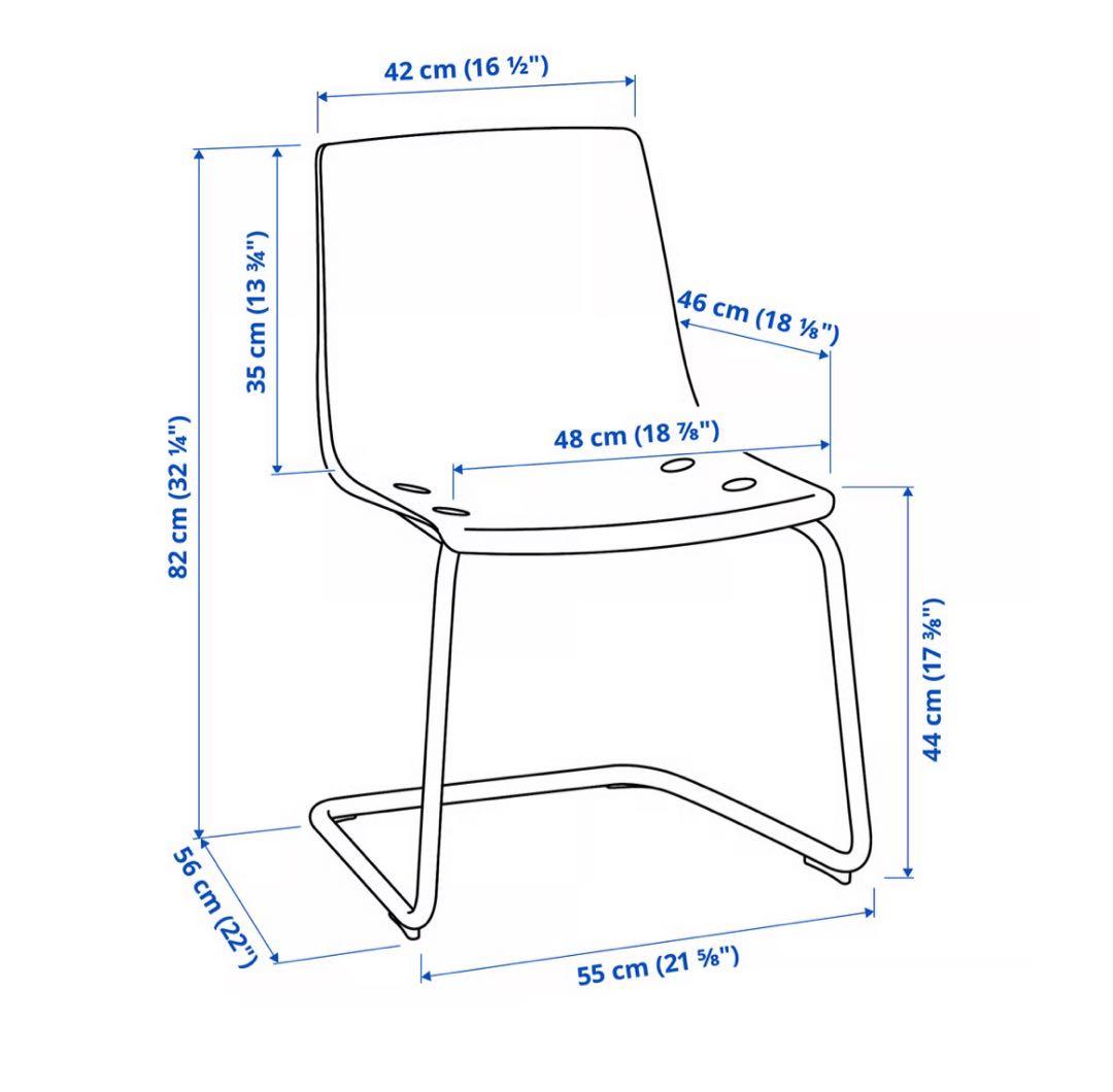 [中古] Ikea Tobias brown イケア トービアス チェアー