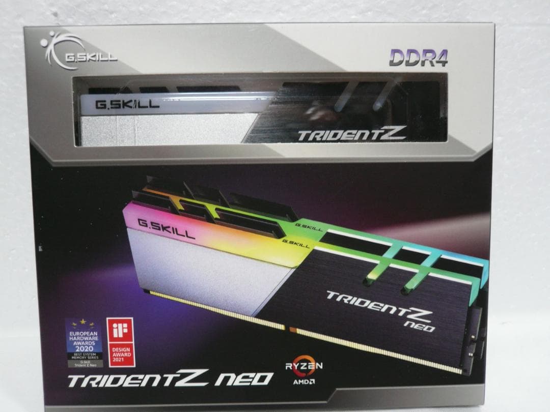 未開封新品 DDR4-3600 16GB G.SKILL TRIDENT Z ①