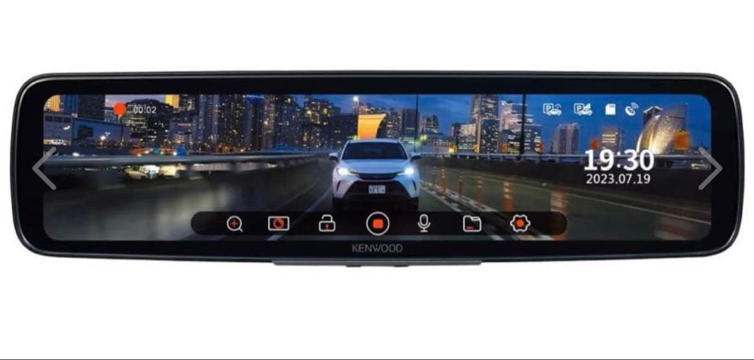 KENWOOD DRV-EM4800 ドライブレコーダーとCA-DR550セット