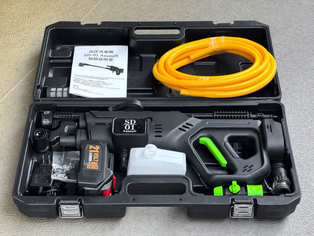 新品未使用 NWO JAPAN 高圧洗浄機 SD-01 Assault アサルト