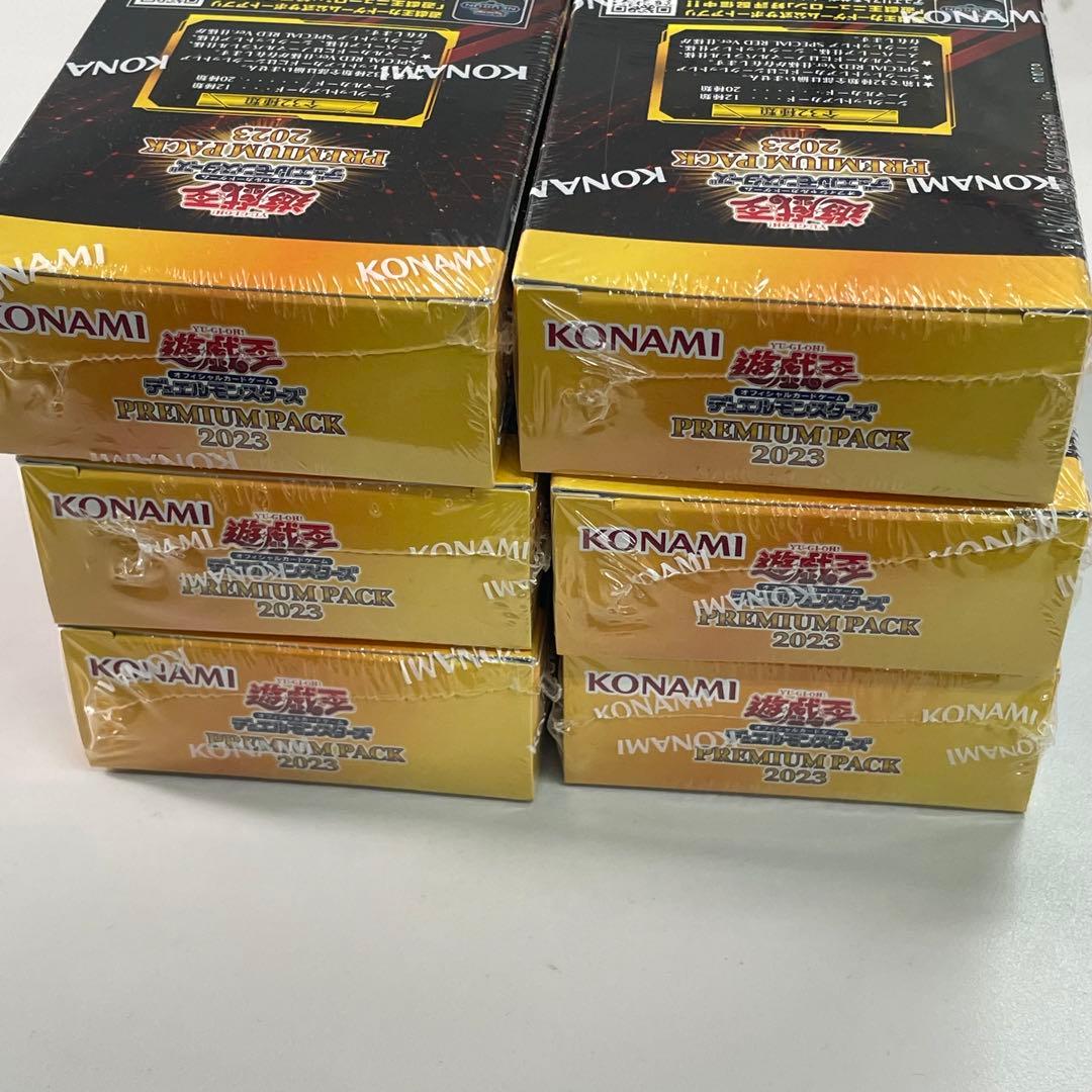 遊戯王 デュエルモンスターズ プレミアムパック 2023 6BOX シュリンク付