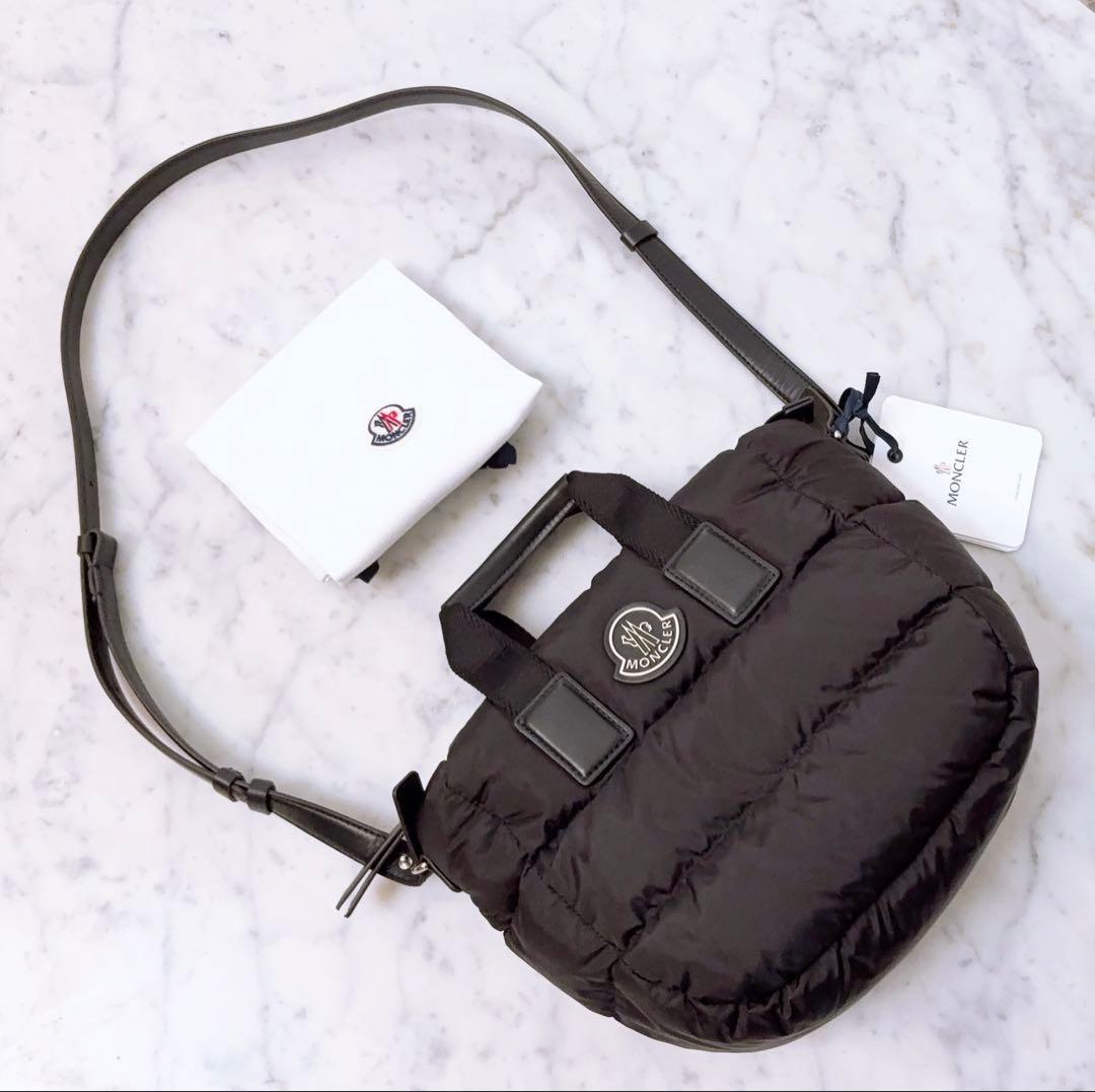 モンクレール　Micro Caradoc 2way ダウン　トートバッグ♪