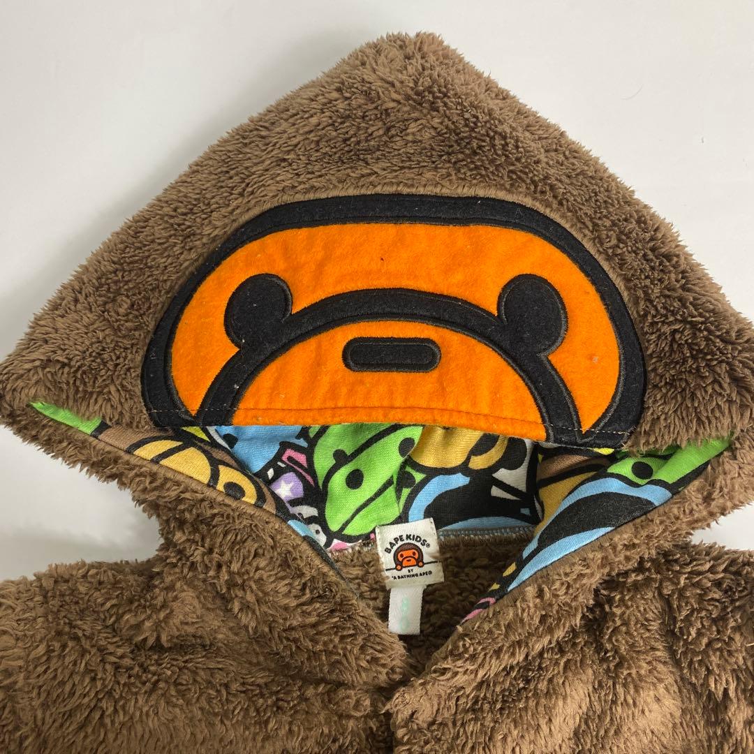 エイプキッズ フリースロンパース 80cm