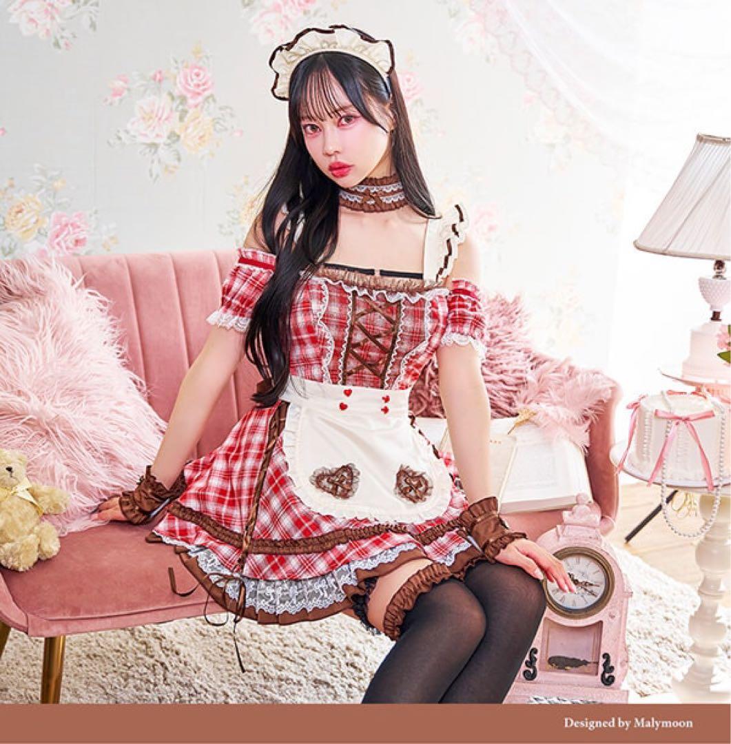 チョコレートチャンクチェックメイド　Malymoon/マリームーン