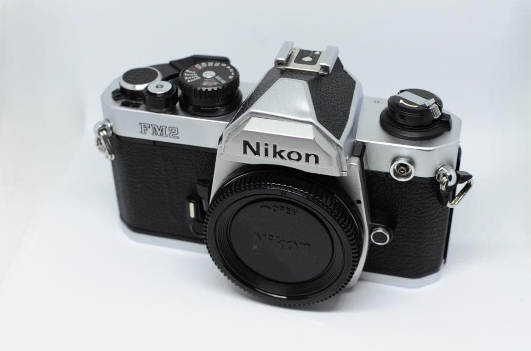 【実用品】Nikon New FM2 ニコン ボディ シルバー MF 一眼レフ