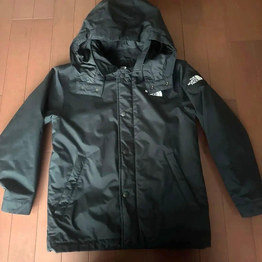 ノースフェイス　キッズ　ウィンターコーチジャケット　ボックスロゴ