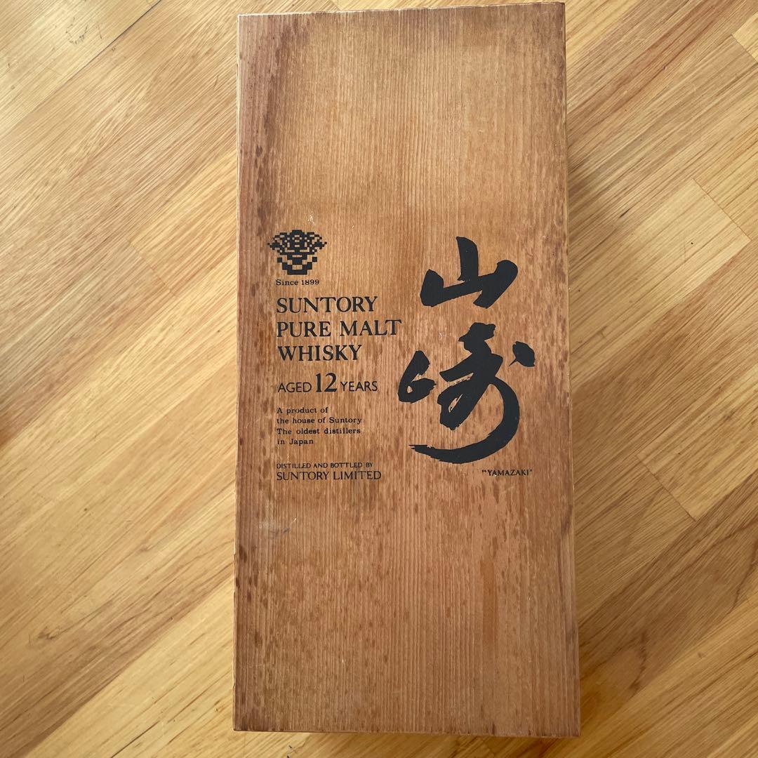 Suntory 山崎 12年ウイスキー 750ml 木箱