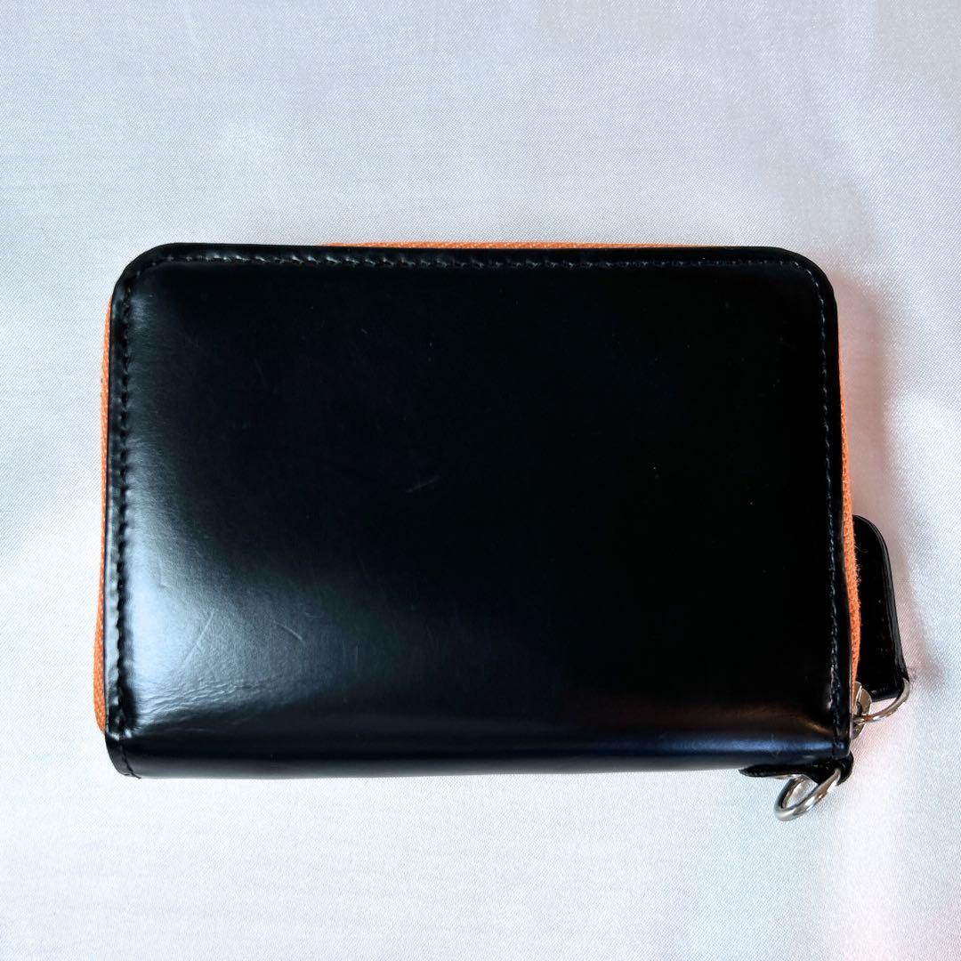 限定品 PORTER 6連 キーケース カードケース ガラスレザー ブラック