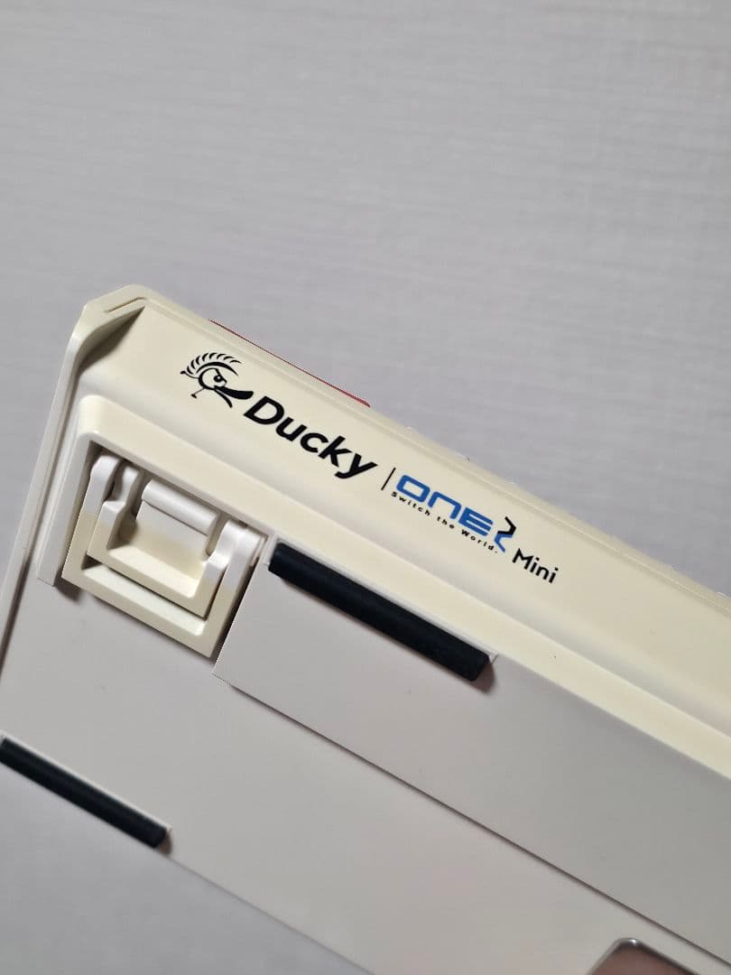 Ducky One 2 Mini 白 Cherry MXSpeed 銀軸 RGB