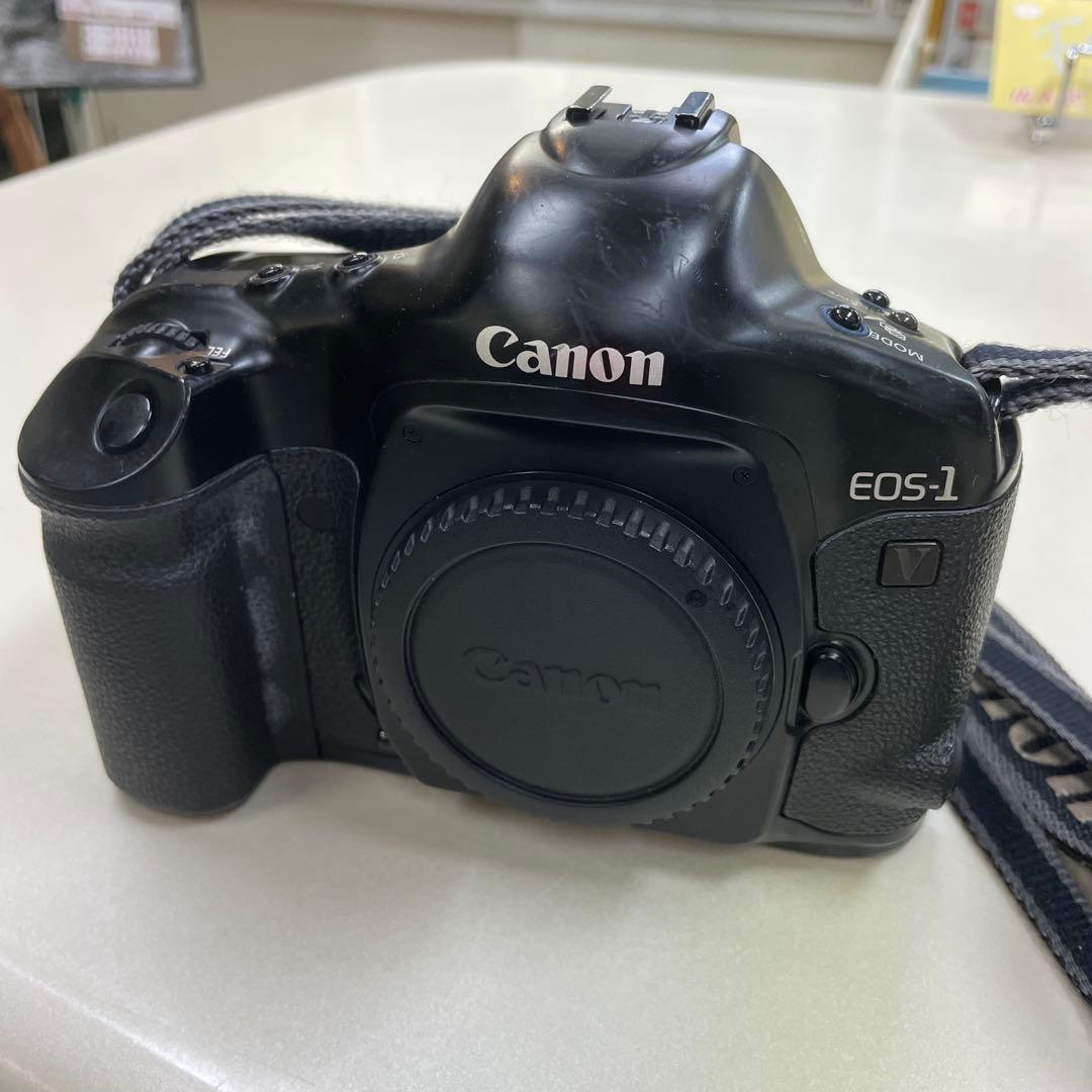 【動作良好】EOS-１V ボディ/シャッターテスト済み完動品！ストラップ付き