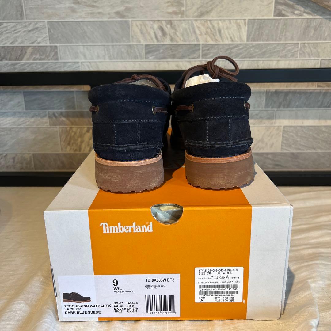 timberland ティンバーランド 3eye classic スウェード 紺