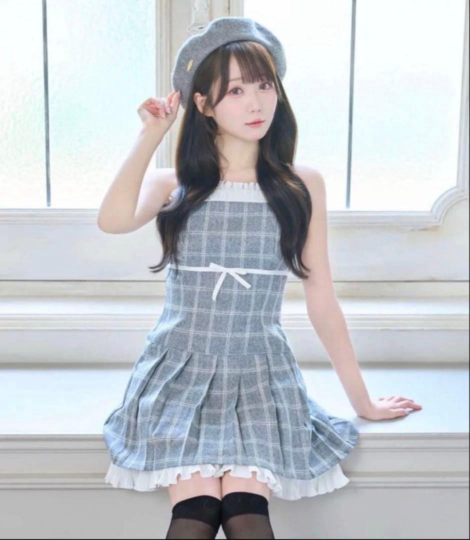 ワンピース Rose Muse Layered cami mini one piece