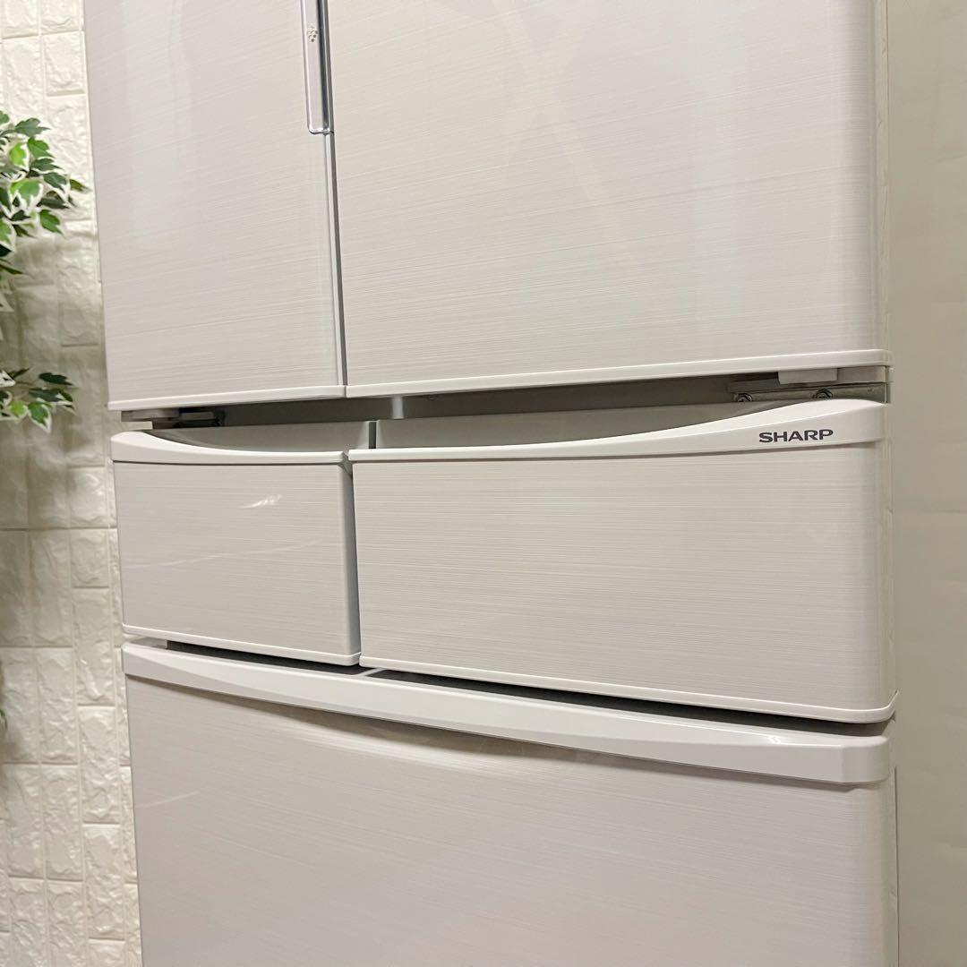 地域限定配送無料✨設置まで❗️冷蔵庫　シャープ　SJ-P461D-H 美品