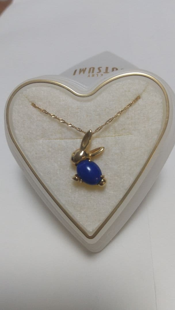 JewelryTSUTSUMI ウサギモチーフ ネックレス ゴールド K18
